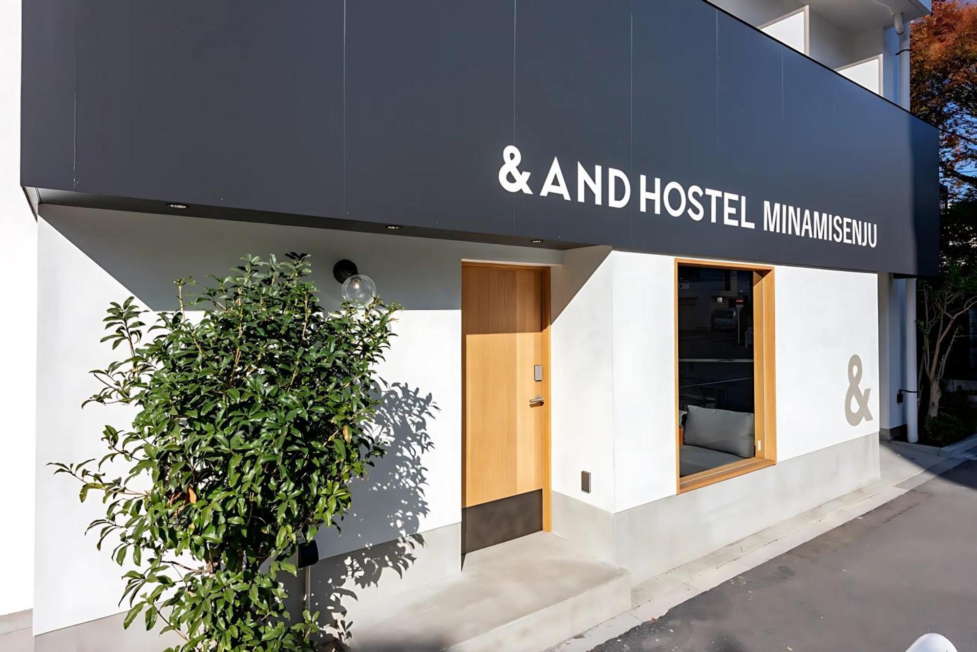 &And Hostel Minamisenju Tokió Kültér fotó