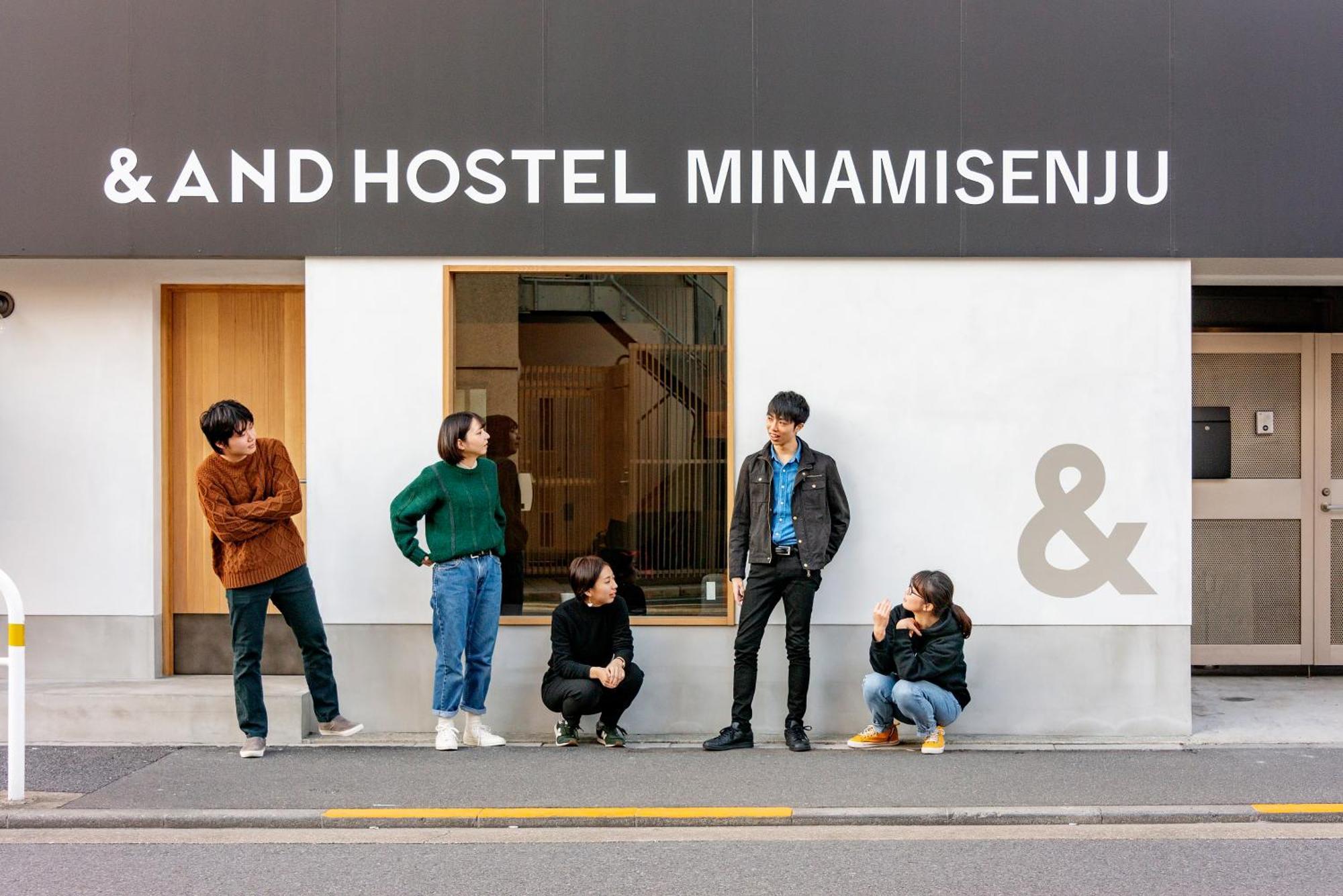 &And Hostel Minamisenju Tokió Kültér fotó